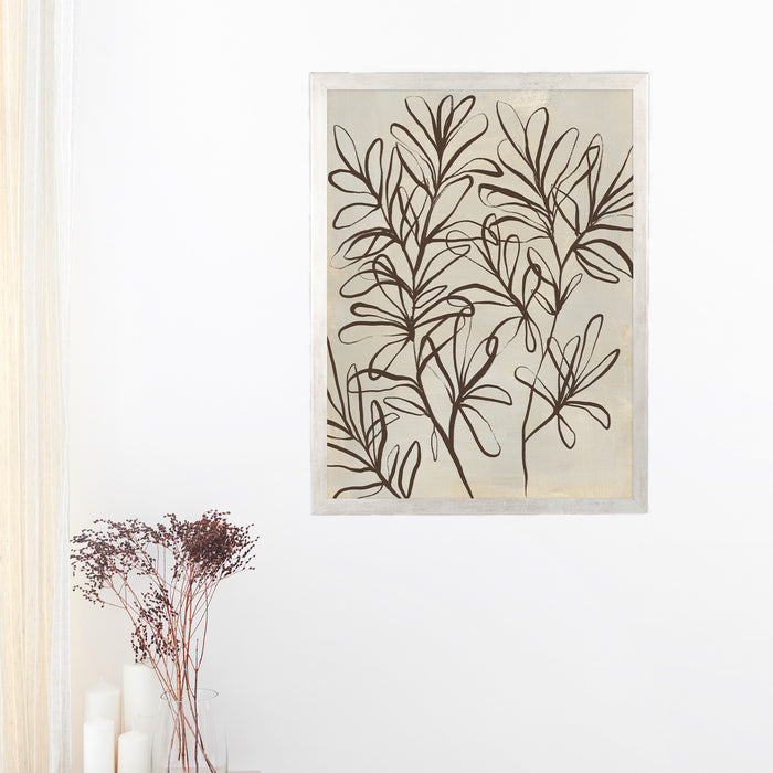 Florals on Beige, No. 2 - Jetty Home
