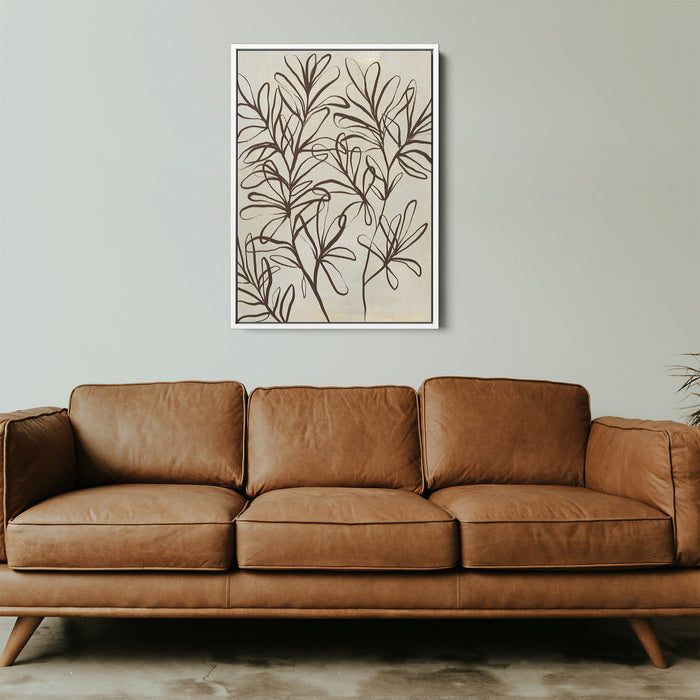 Florals on Beige, No. 2 - Jetty Home