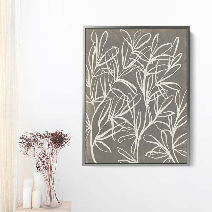 8"x10" / Canvas / Antique Silver