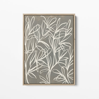 Florals on Gray, No. 1 - Jetty Home