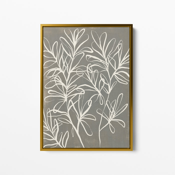 Florals on Gray, No. 2 - Jetty Home