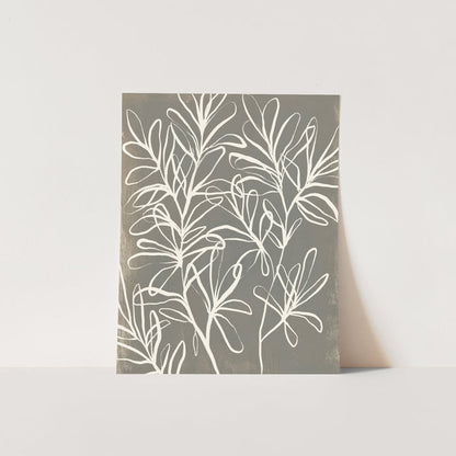 Florals on Gray, No. 2 - Jetty Home