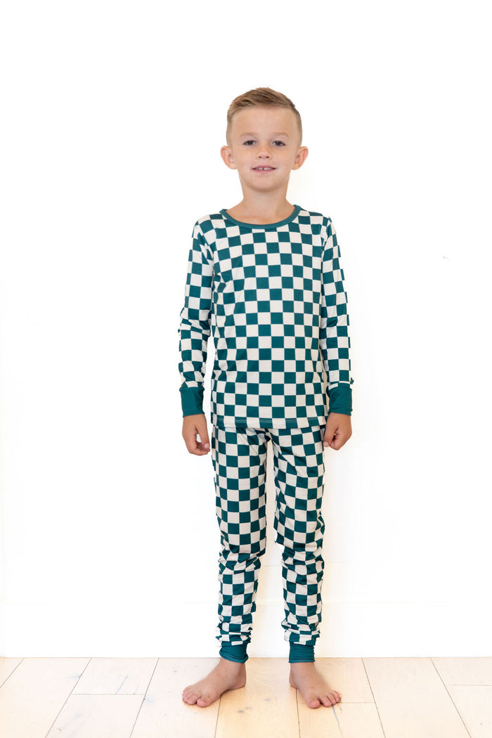 FOREST GREEN CHECKER | LONG SLEEVE