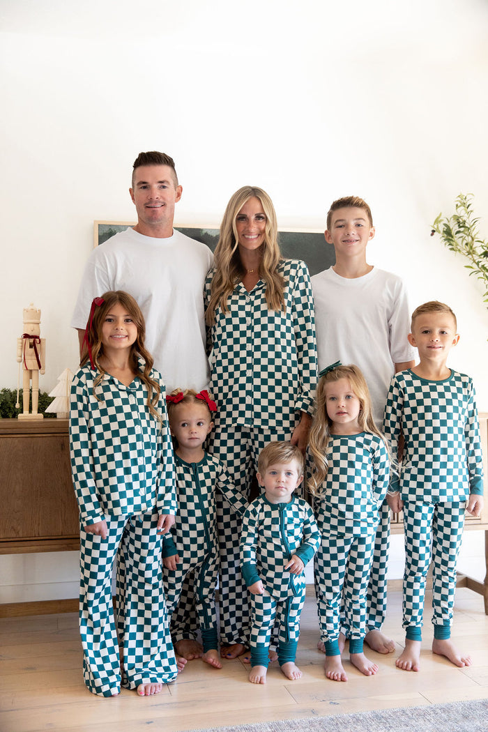 FOREST GREEN CHECKER | MEN'S PANTS