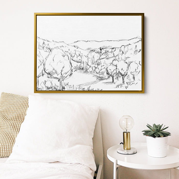8"x10" / Canvas / Antique Gold