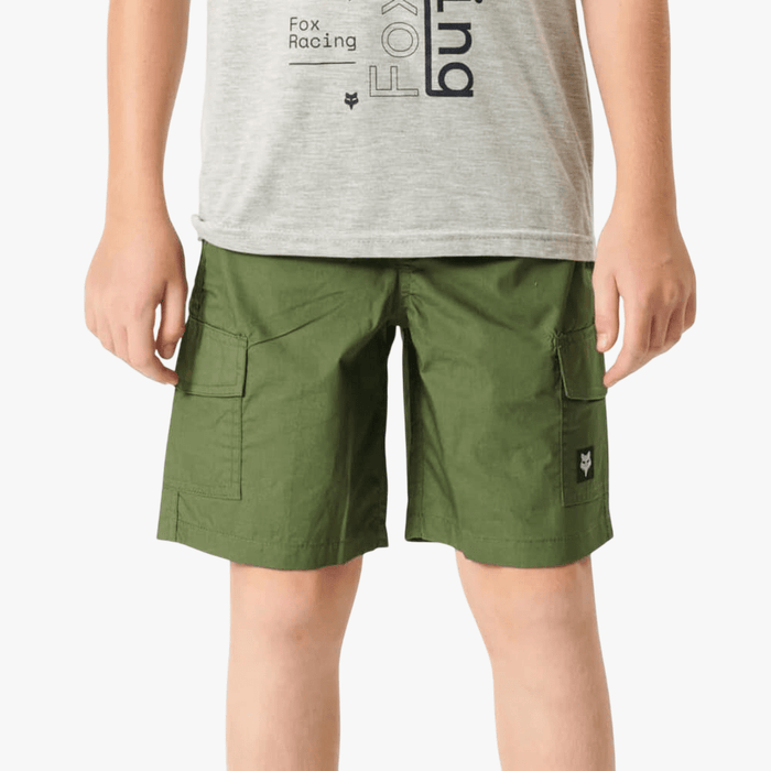 Fox Boys Mini Slambozo Shorts Hunter Green | Fox
