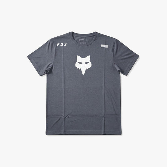 Fox Mens Boneyard Short Sleeve Tee Heather Navy | Fox