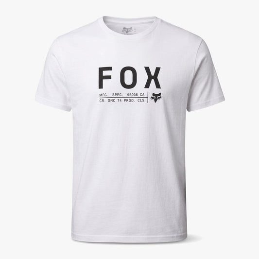 Fox Mens Non Stop 3.0 Short Sleeve Tee White | Fox