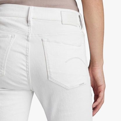 G Star Womens 3301 Skinny Jean Faded Paper White | G Sstar