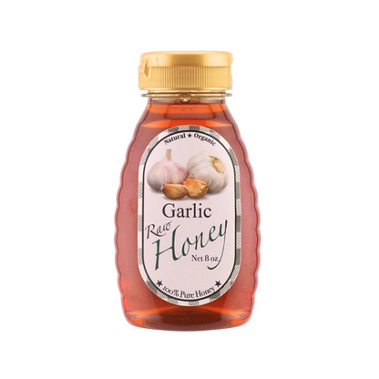 Garlic Infused Raw Honey