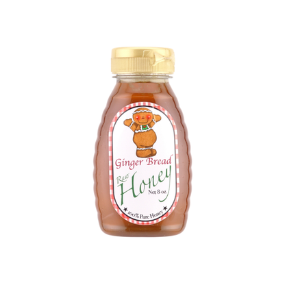 Gingerbread Infused Raw Honey