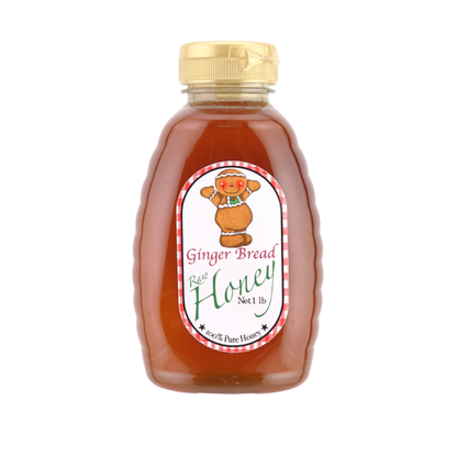 Gingerbread Infused Raw Honey
