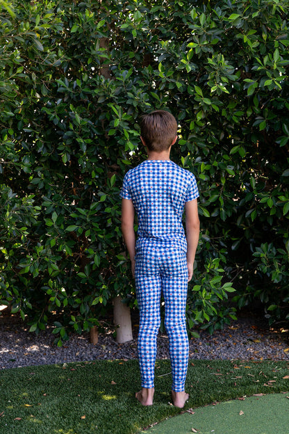 GINGHAM STARS | SHORT SLEEVE