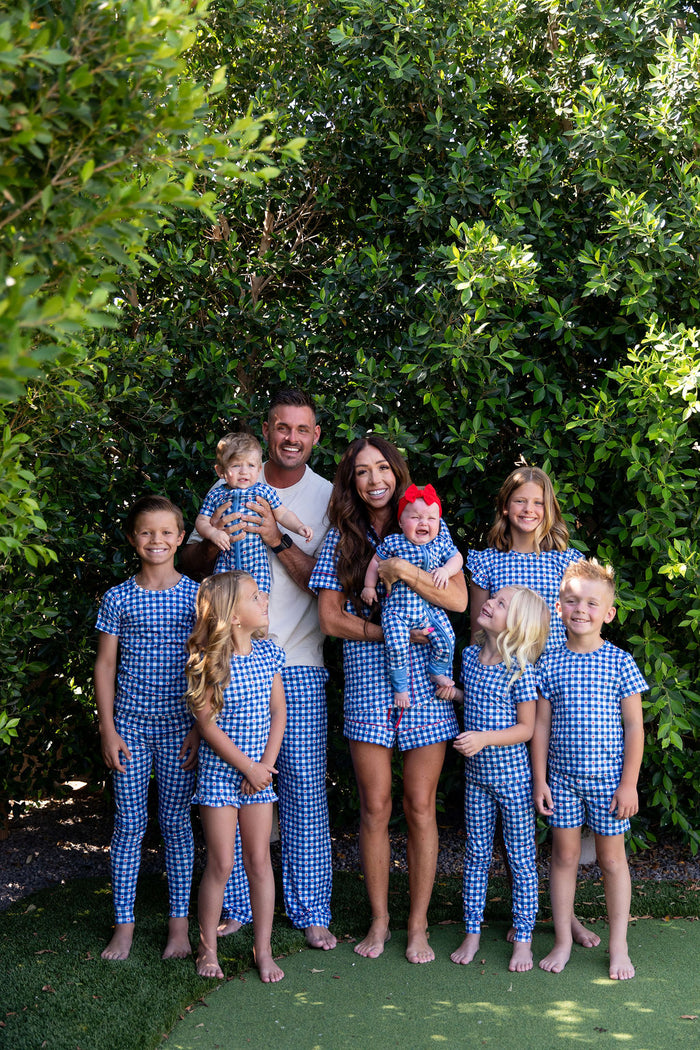 GINGHAM STARS | SHORT SLEEVE