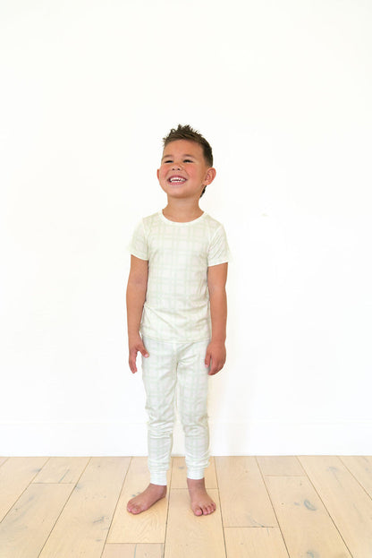 GREEN PLAID | SHORT SLEEVE