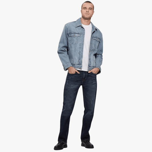 Guess Mens Slim Bootleg Jean Medium Wash | Guess