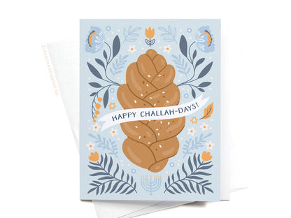 Happy Challah-days Greeting Card