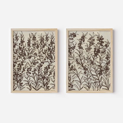 Heather on Beige Duo - Set of 2 - Jetty Home
