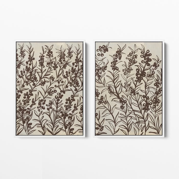 Heather on Beige Duo - Set of 2 - Jetty Home
