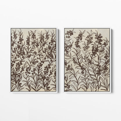 Heather on Beige Duo - Set of 2 - Jetty Home