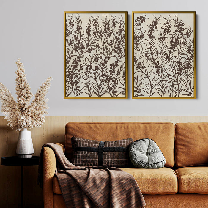 Heather on Beige Duo - Set of 2 - Jetty Home