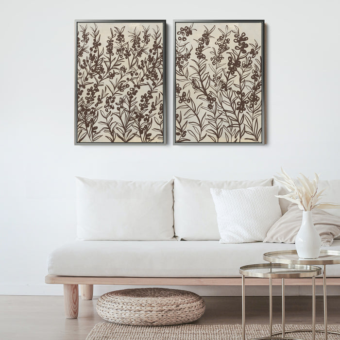 Heather on Beige Duo - Set of 2 - Jetty Home
