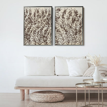 Heather on Beige Duo - Set of 2 - Jetty Home