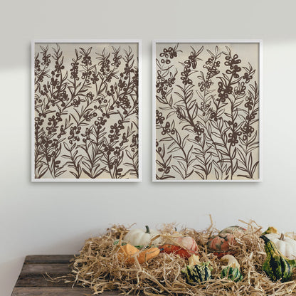 Heather on Beige Duo - Set of 2 - Jetty Home