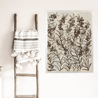 5"x7" / Art Print / Antique Silver