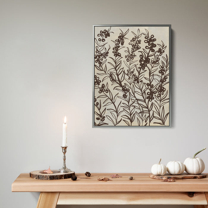 8"x10" / Canvas / Antique Silver
