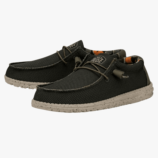 Hey Dude Mens Wally Sox Stitch Pine | Hey Dude