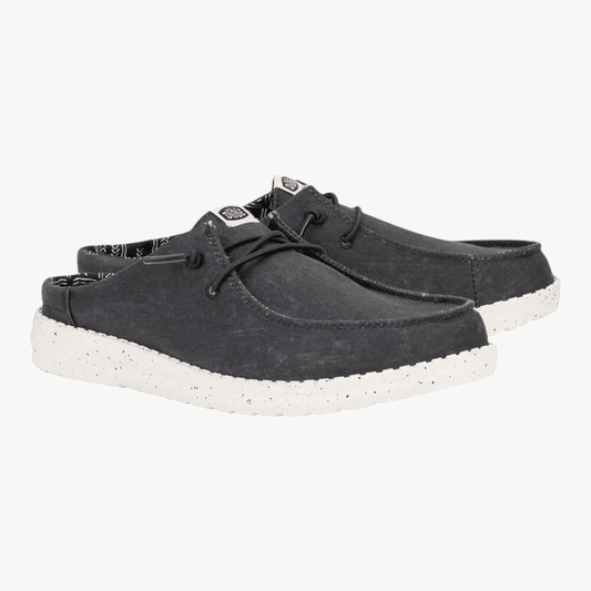 Hey Dude Womens Wendy Slip Shoe Black | Hey Dude
