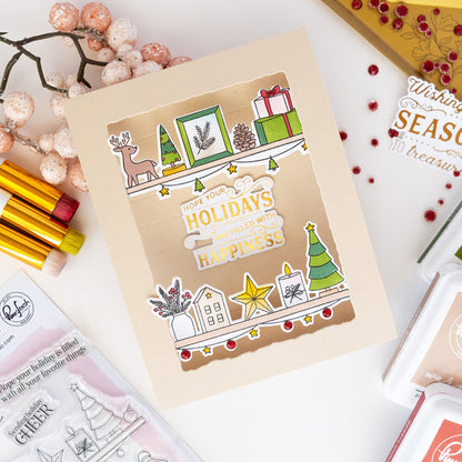 Holiday Treasures stamp