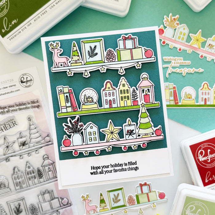 Holiday Treasures stencil