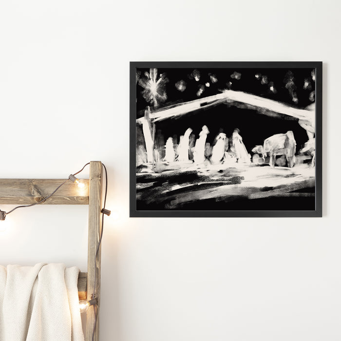 5"x7" / Art Print / Black