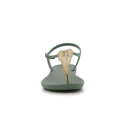Ipanema Womens Class Flora Ii Sandal Green Gold | Ipanema