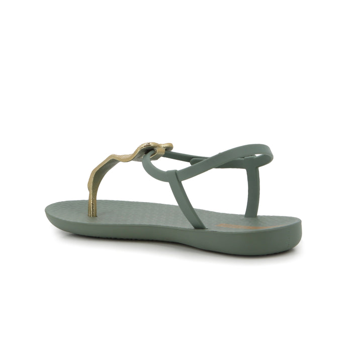Ipanema Womens Class Flora Ii Sandal Green Gold | Ipanema
