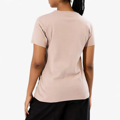 Jeep Womens Rise To The Adventure Slogan Tee Galnut | Jeep
