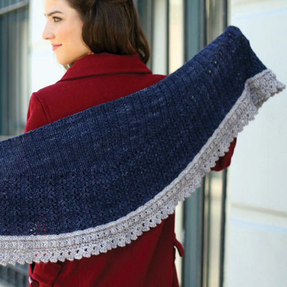 Malabrigo Koriburi Shawl Kit -69 - Pearl Ten / 36 - Pearl 87494954 | Kits at Michigan Fine Yarns