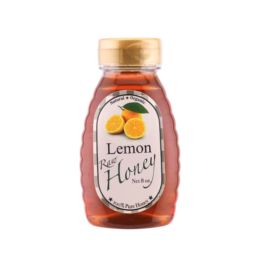 Lemon Infused Raw Honey