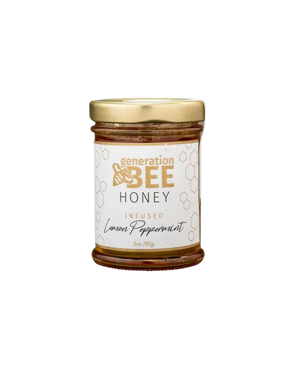Lemon Peppermint Infused Honey