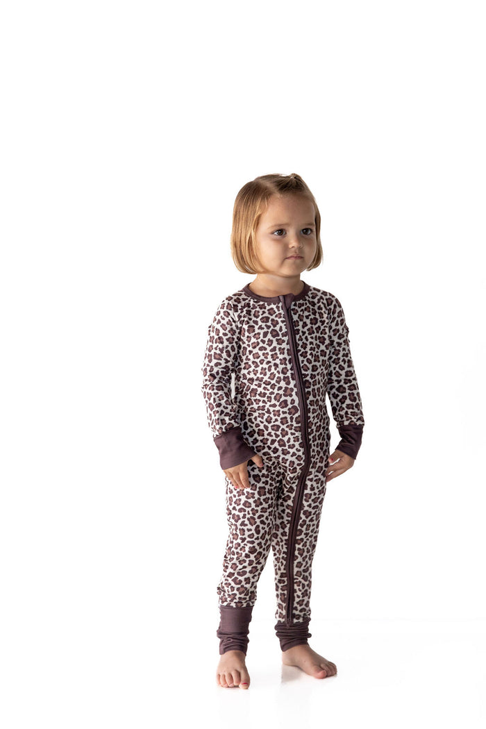 LEOPARD | ZIPPER ONE PIECE