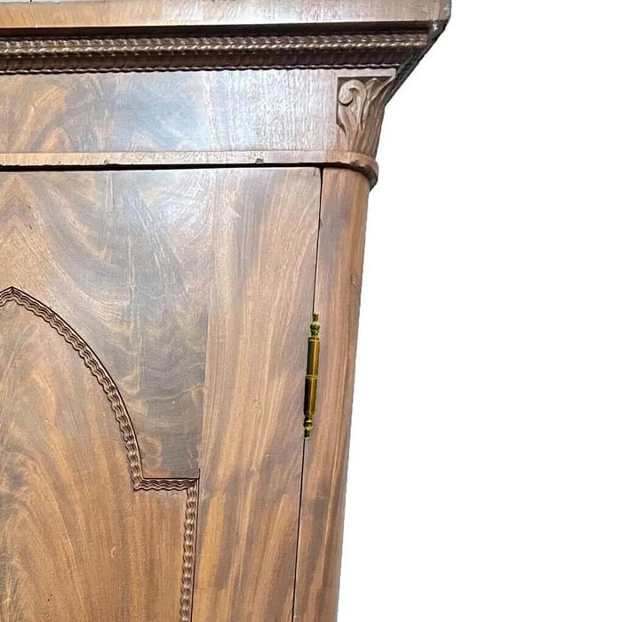 Lift off Flag hinge on antique wardrobe, Paxton Hardware