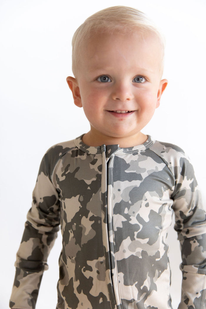 LIGHT CAMO | ZIPPER ONE PIECE
