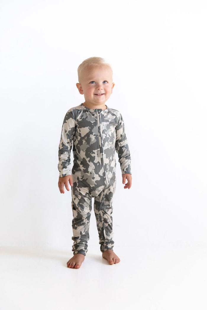 LIGHT CAMO | ZIPPER ONE PIECE