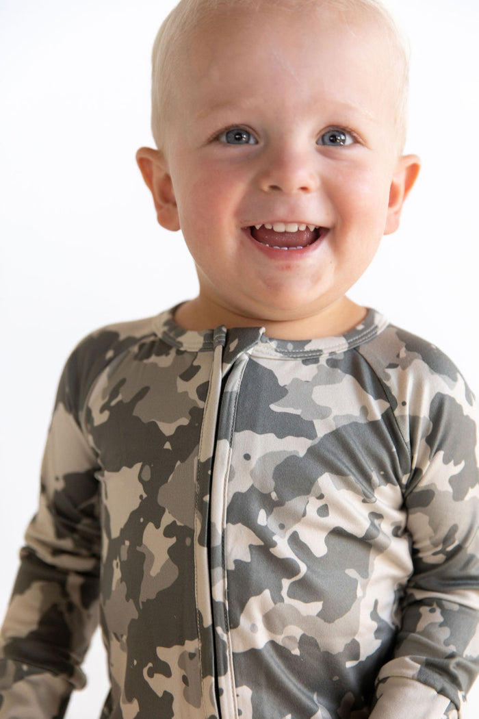LIGHT CAMO | ZIPPER ONE PIECE