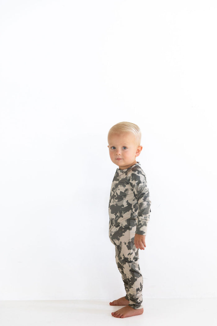LIGHT CAMO | ZIPPER ONE PIECE
