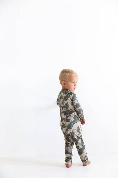LIGHT CAMO | ZIPPER ONE PIECE