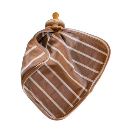 LIGHT MOCHA + WHITE STRIPE | LOVIE