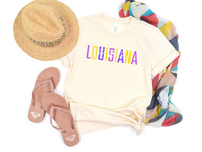 NolaCajun Louisiana State Tshirt Color View Louisiana State Pride Cajun Gift